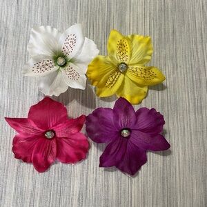 Flower clips 4 set